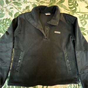 Columbia fleece quarter-snap pullover